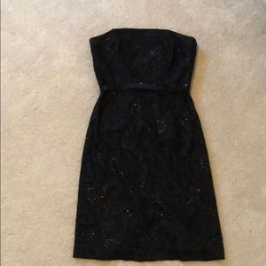 White House Black Market strapless dress